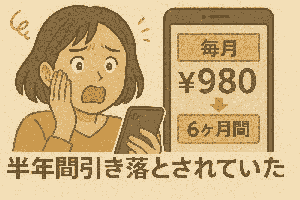 検索3秒で分かる解決策を知らず3万円損失。